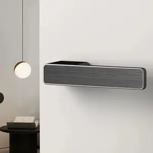 Minimalist Magnetic Silent Door Lock – Interior Wooden Door Lock for Bedroom, Bathroom, and Home