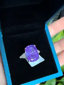 Kylie(10048)gc.Purple zircon ring