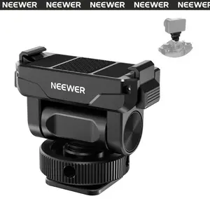 NEEWER AC072 Magnetic Quick Release Mount Compatible with DJI Osmo Action 6 Only, Action Camera Accessories with Universal Cold Shoe Adapter & 1/4" Thread, 160° Tilt summervibes