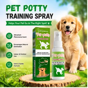 Yegbong Pet Potty Training Aid Toilet Attractant Puppy Dog Cat Bathroom Training Spray Indoor Outdoor Urine and Feces Location Training Aid Easy Potty Training for Puppies and Cats
