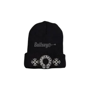 979665 Chrome Hearts Horseshoe Black Beanie