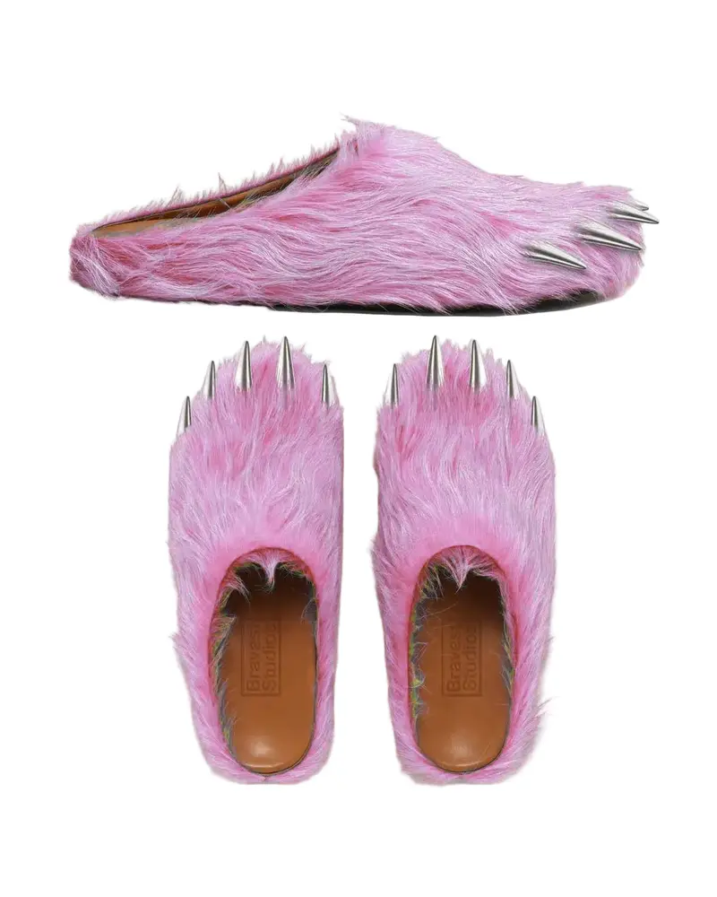 pink bear claw slippers - TikTok Shop