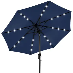 Best Choice Products 10ft Solar LED Lighted Patio Umbrella w/ Tilt Adjustment, UV-Resistant Fabric Best Choice Products 10ft Solar LED Lighted Patio Umbrella w/ Tilt Adjustment, UV-Resistant Fabric