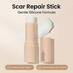 Silicone Scar Stick with Hyaluronic Acid, Centella Asiatica & Vitamin E – Fast-Absorbing Scar Gel Cream for Face & Body, Smooth-Looking Skin Care Stick for Stretch Marks, Acne Marks & Daily Body Care Routine