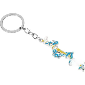 Demon Slayer Keychain, Sword Key Ring for Demon Slayer Fans, Cool Katana Keychain for Car Key