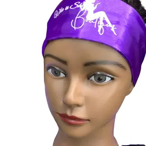 Satin Edge Wrap for Women - Premium Quality Satin Material Protects Hair from Breakage and Frizz While Sleeping