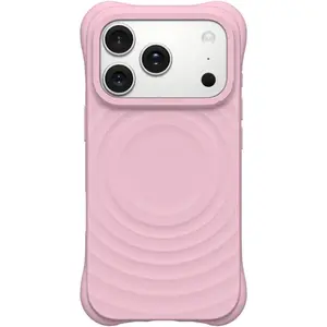 Ripple Phone  Case [Silicone/Compatible with Magsafe / 6.5 ft. 2X Military Grade Drop Protection] - Primrose Pink
