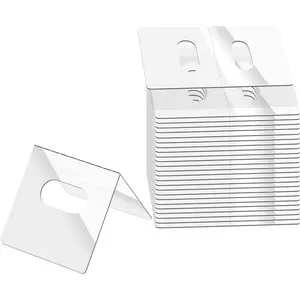 25 Sets Clear Vertical Blind Repair Tabs Replacement - Vertical Blinds tabs/Blind Fixers for Blinds Easy Fix for Damaged Slats & Parts | Restore Your Blinds Instantly!