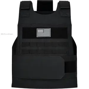 Tactical Vest Outdoor, Adjustable Security Training Protective Outdoor Vest,Suitable for Police Fbi Vest Gilet EquipmentDD17CoreComet