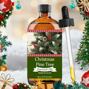 120ML Christmas Tree Scented Luxury Aromatherapy Oil, Long-Lasting Fragrance for Home Use, Nail Hair Skin Care, Massage Diffuser Humidifier