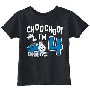 Funny Birthday Shirts for Toddlers with Trains Trucks and More for Two Three or Four Year Olds Funny Toddler Shirts Birthday Apparel for Toddler Childrens Graphic Tees