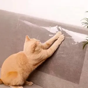 3 Meter Long Roll Cat Scratch Proof Sofa Sticker, PVC Transparent Furniture Protector, Anti-Scratch Dog Claw Guard, Pet Protection