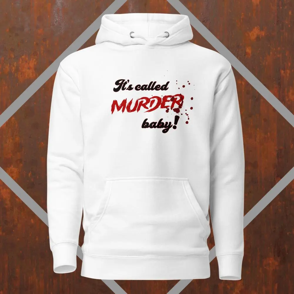 It's Called Murder Baby Spooky Jason Voorhees Graphic Hoodie