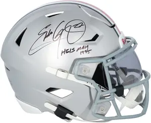 Eddie George Ohio State Buckeyes Autographed Riddell Speed Flex Midi Helmet with "Heisman 1995" Inscription - Fanatics Authentic Certified