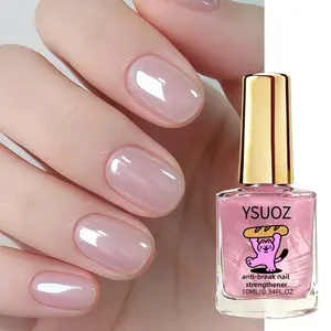 Pearl-Finish Nail Strengthener - Air-Drying, Easy Application, Long-Lasting Shine