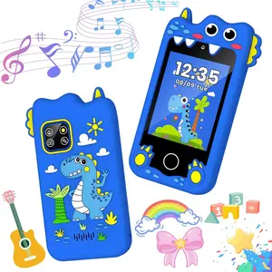Kids Smart Toy Phone,2.8 Inch Touch Screen Dual Camera Educational Toy with 8GB Storage,ABC Learning & Audiobook Player Long Battery Life ，2026 Top Christmas Birthday Gift for Boys Girls 3-12