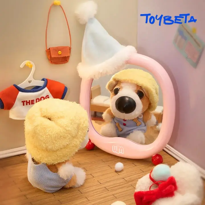 DOGGY OOTD Dog Fashion Show Series Plush Keychain Figurine Blind Box - Cute Collectible, Cute Stuffies, Decorative Item for Blind Bag Collecting