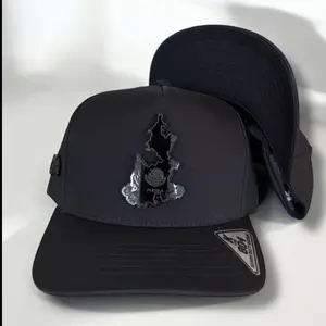 Puebla Hats Black SnapBack for Men - Adjustable SnapBack Design, Classic Black Color, Versatile Baseball Cap Accessory
