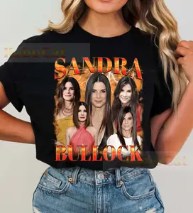 Retro Sandra Bullock Tshirt, Sandra Bullock Hoodie, Sandra Bullock Sweatshirt, Sandra Bullock Vintage Shirt