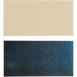 Precision Woodworking Scraper - Multi-use Cabinet Tool for Fine Finishing, Glue Removal - Handcrafted Card Shaping Tool - 2-Pack Blue Scrapers - Made in USA, Durable & Ergonomic Design