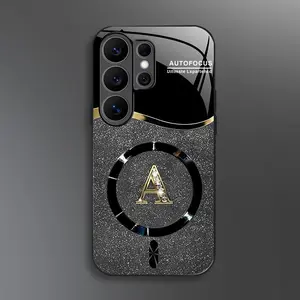 Suitable for [Galaxy S26 Ultra] high-end MagSafe phone case🥰，Choose from any of the 26 letters， Minimalist, premium design—drop-resistant and fingerprint-proof YM99