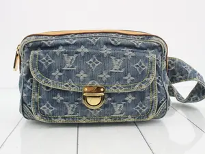 Pre-owned Louis Vuitton other Top Handle Bag Monogram Denim Bum Bag 11508198709/865220**