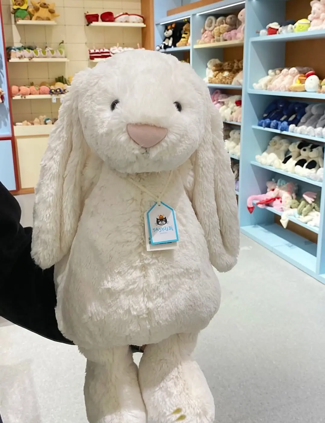 Jellycat Bashful Bunny White Animal Plush, Large 16 inches - Rabbit & Bunny Plush - Classic Gift Jellycat Bashful Bunny White Animal Plush, Large 16 inches - Rabbit & Bunny Plush - Classic Gift