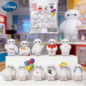 1PC Disney Officially Licensed Big Hero 6 Baymax Mystery Bag Clip Random Character Cute Gift for Friends Birthday & Christmas