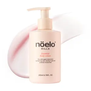 Noelo Hills Pregnancy-Safe Body Lotion for Dry Skin, Ultra-Hydrating Formula, Clean Vegan Skincare, Korean, Kbeauty, 6.76 fl oz