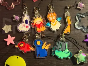 ULTRAKILL Goober Double-sided Acrylic Keychain, Great For Daily Use Or As Thoughtful Little Gifts For Your Friends And Yourself