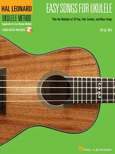 USED-Easy Songs for Ukulele - Hal Leonard Ukulele Method Book/Online Audio [With CD] by Lil' Rev (Paperback)
