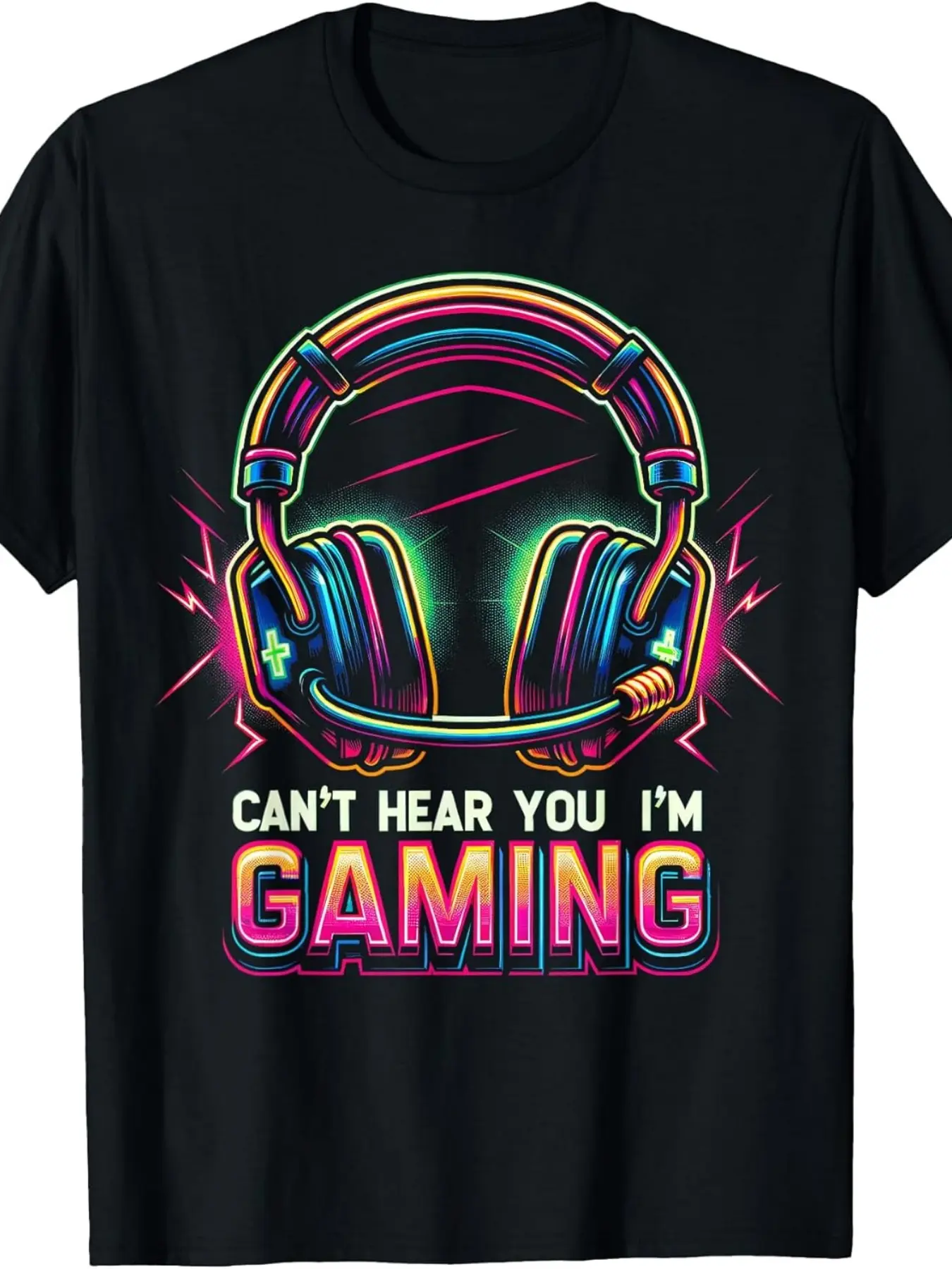 Funny Gamer Shirt for Boys Teens Men Video Gaming unisex soft cotton short sleeve t shirt, vintage graphic casual tee for men women teens, perfect birthday holiday gift for camping travel gym daily street casual wear