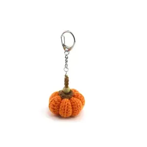 Hand-knitted artificial pumpkin ornaments, suitable for both indoor and outdoor decoration during Thanksgiving, Halloween, Christmas and Harvest Festival. They are beautiful home decorations, party ornaments and home display items. They make great gifts f