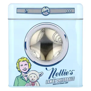 Nellie's Lamby Dryerballs, 4 Pack