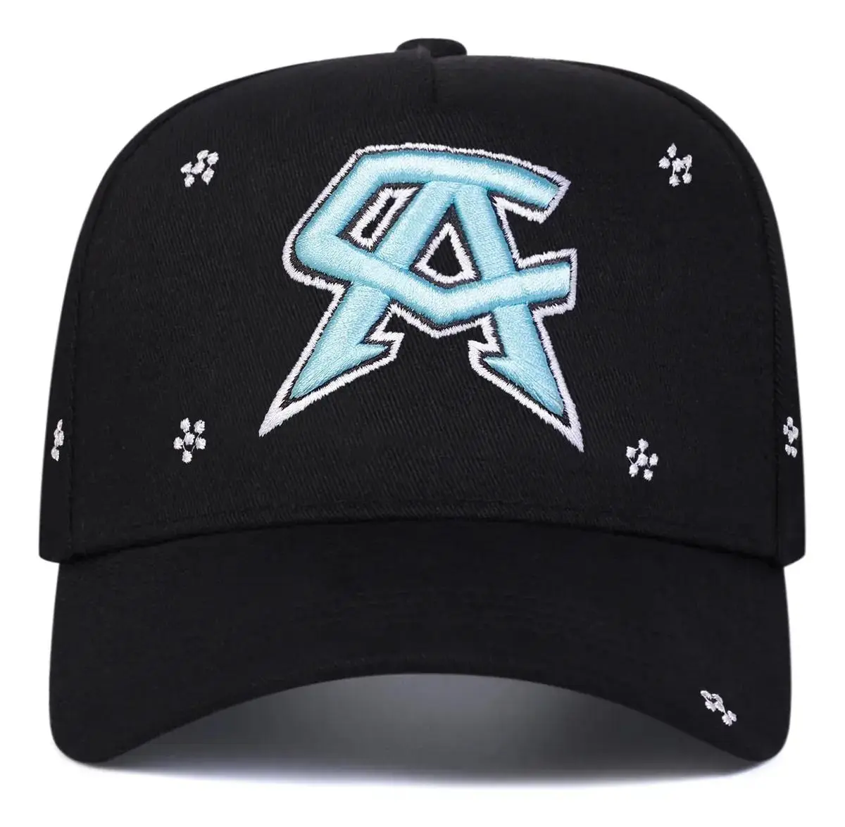 Hwc Unisex Baseball Cap With Cat Letter Embroidery