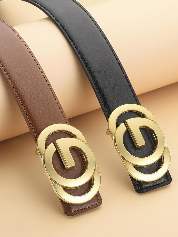Luxury Women's Waist Belt, Trendy Exquisite Belt with Letter G Alloy Buckle, Adjustable Design for Daily Commute & Office Casual Wear, Perfect Gift Idea Luxury Women's Waist Belt, Trendy Exquisite Belt with Letter G Alloy Buckle, Adjustable Design for Daily Commute & Office Casual Wear, Perfect Gift Idea