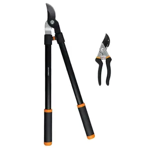 2-Piece Lopper and Hand Pruner Garden Tool Set