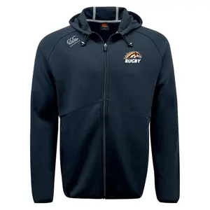 Western Michigan University Men's Rugby Tempo Vapodri Full-Zip Hoodie by Canterbury