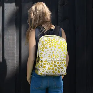 Mandala Gold Circle Backpack