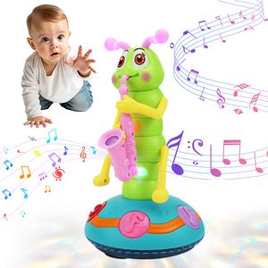 Dancing Crawling Toy Fun Lights Up Musical Developmental Toy Promotes Crawling, Reaching, Interactive Play Early Education Kids Birthday Christmas Gift Idea