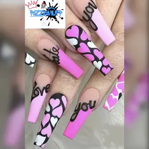 Luxe false nails press ons