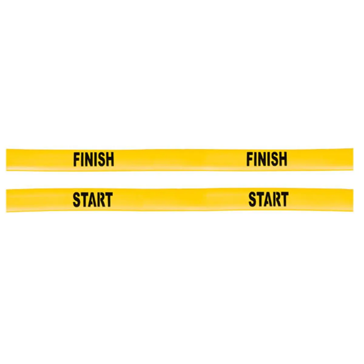 Champion Sports SFLINESET Poly Start & Finish Line Set, Optic Yellow