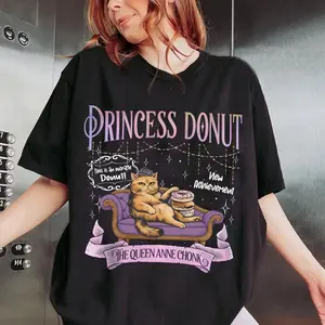 Princess Donut Tee Shirt, The Queen Anne Chonk Sweatshirt, Dungeon Crawler Carl Tee, Sci-Fi Book Series Gift Shirt