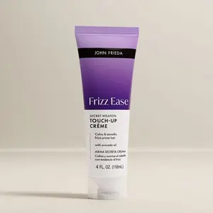 John Frieda Frizz Ease Secret Weapon Touch-Up Crème, Anti Frizz Hair Smoothing Cream, 4 Fl Oz John Frieda Frizz Ease Secret Weapon Touch-Up Crème, Anti Frizz Hair Smoothing Cream, 4 Fl Oz