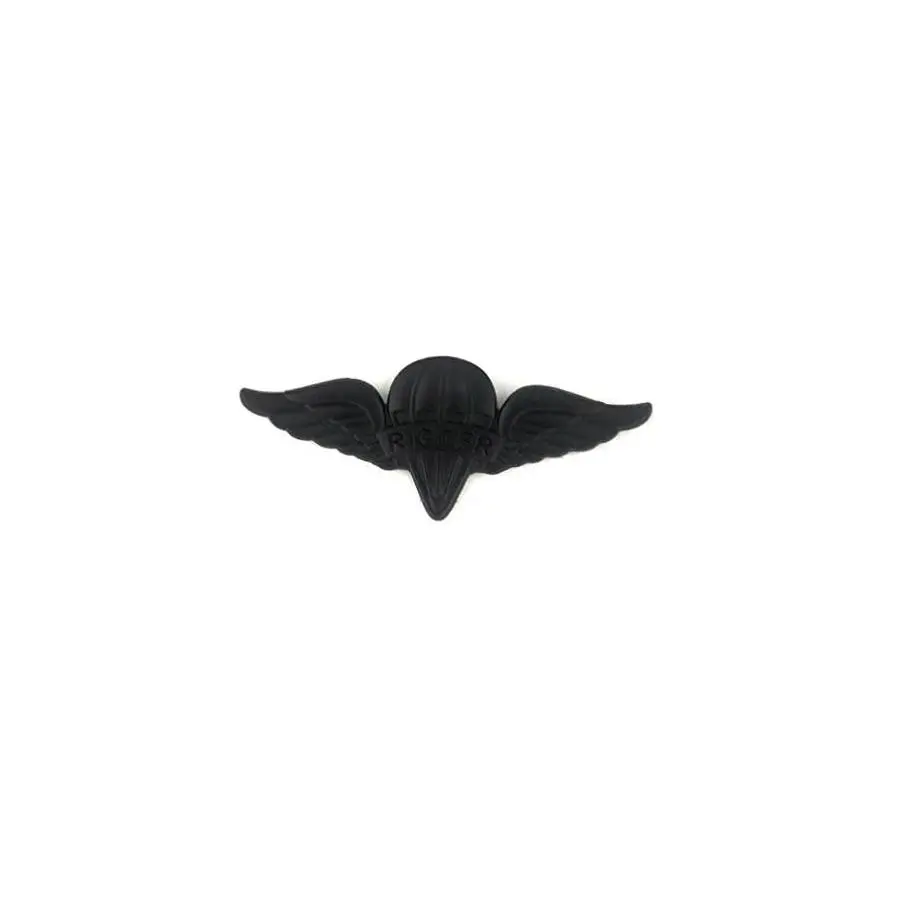 U.S. Army Parachute Rigger Sta-Brite® BLACK Metal Pin-on Badge