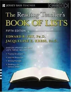 USED-The Reading Teacher's Book Of Lists: Grades K-12, Fifth Edition by Edward B. Fry (Paperback)
