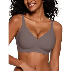 Seamless Bras for Women No Underwire Wireless Push Up Bra Support Full Coverage Bralette Comfort Everyday Sports Bra