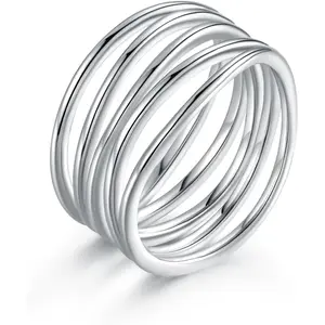 Gold Plated Statement Ring For Women, Trendy Statement Ring, Sizes 5-10 - Made in Brazil