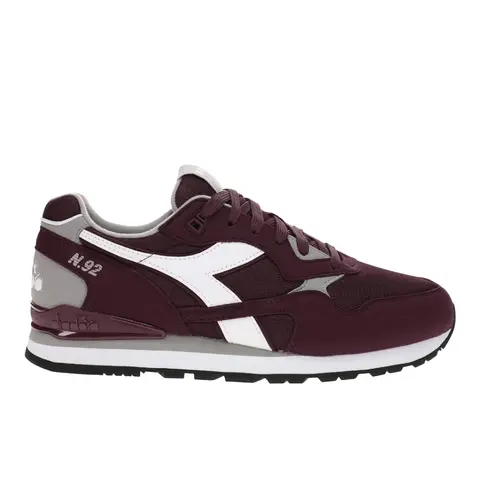 diadora Mens N.92 Lace Up Dd Comfort Sneakers Shoes Casual - Red