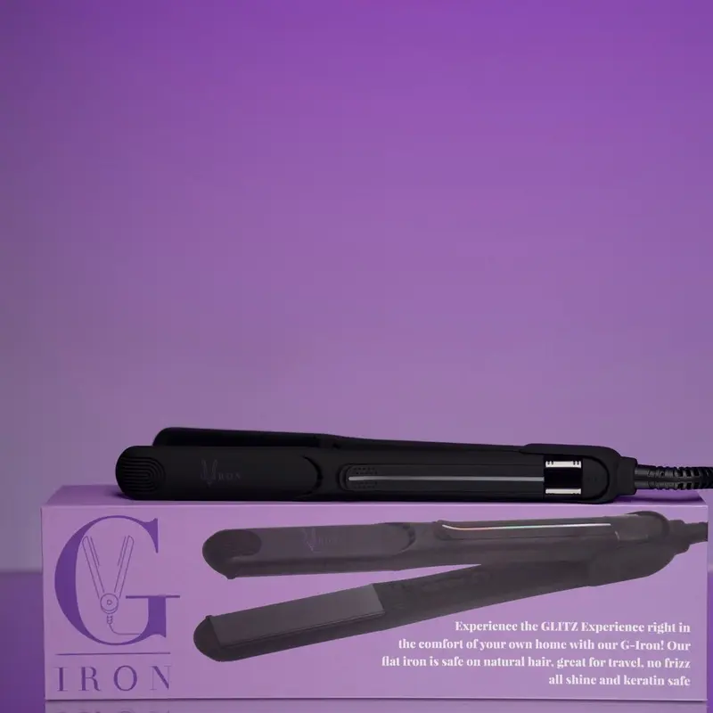 G-Iron Flatiorn silk press heat protectant healthy hair silky hair